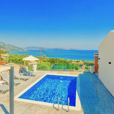 Luxury Akti Barbati 3 With Private Pool וילה
