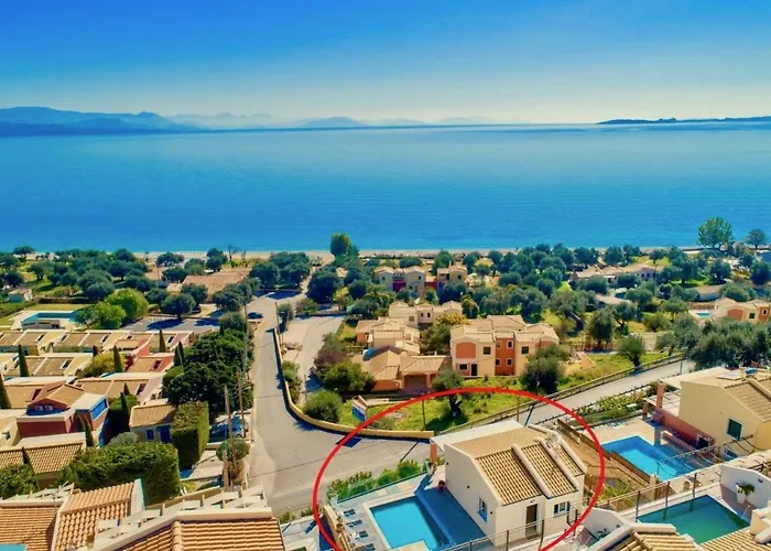 Luxury Akti Barbati 3 With Private Pool * Pyrgi (Corfu)
