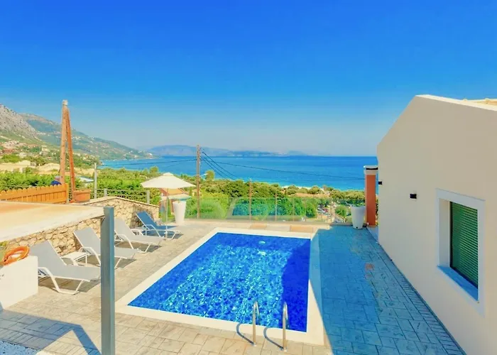 Luxury Akti Barbati 3 With Private Pool Willa
